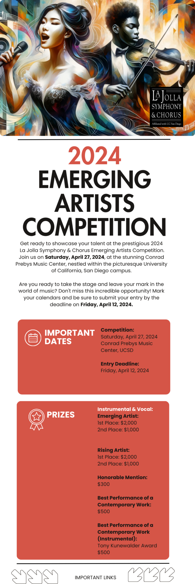 2024 Emerging Artists Competition La Jolla Symphony & Chorus
